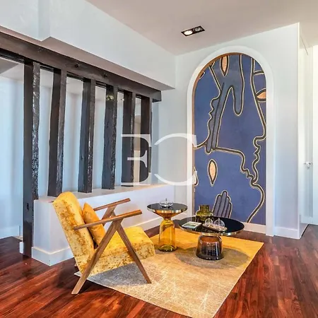 Apartment Easy Cles - Sea View Large Flat Ac Parking Biarritz